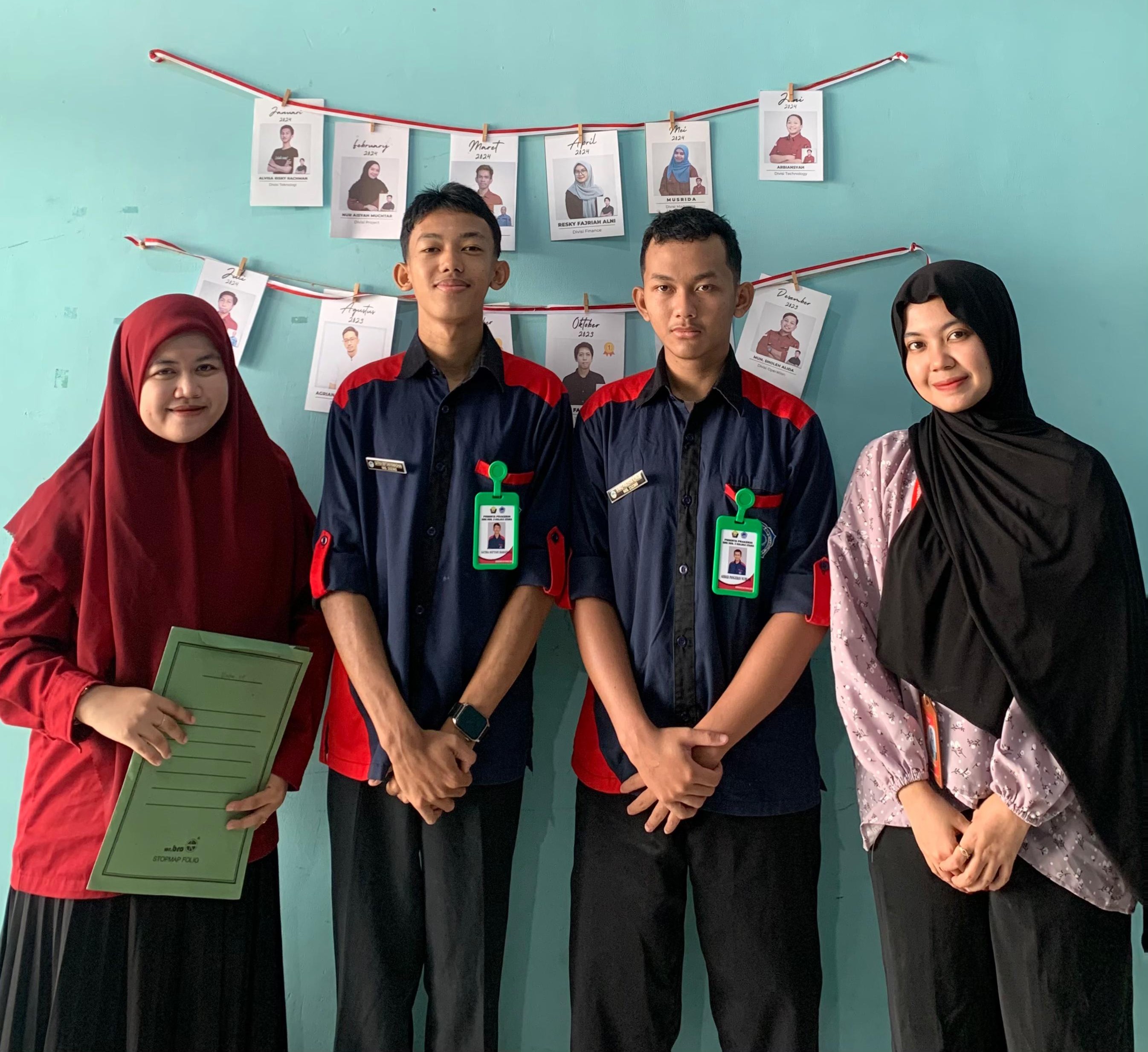 Techno’s Studio Terima Siswa PKL SMKN 3 Kolaka Utara