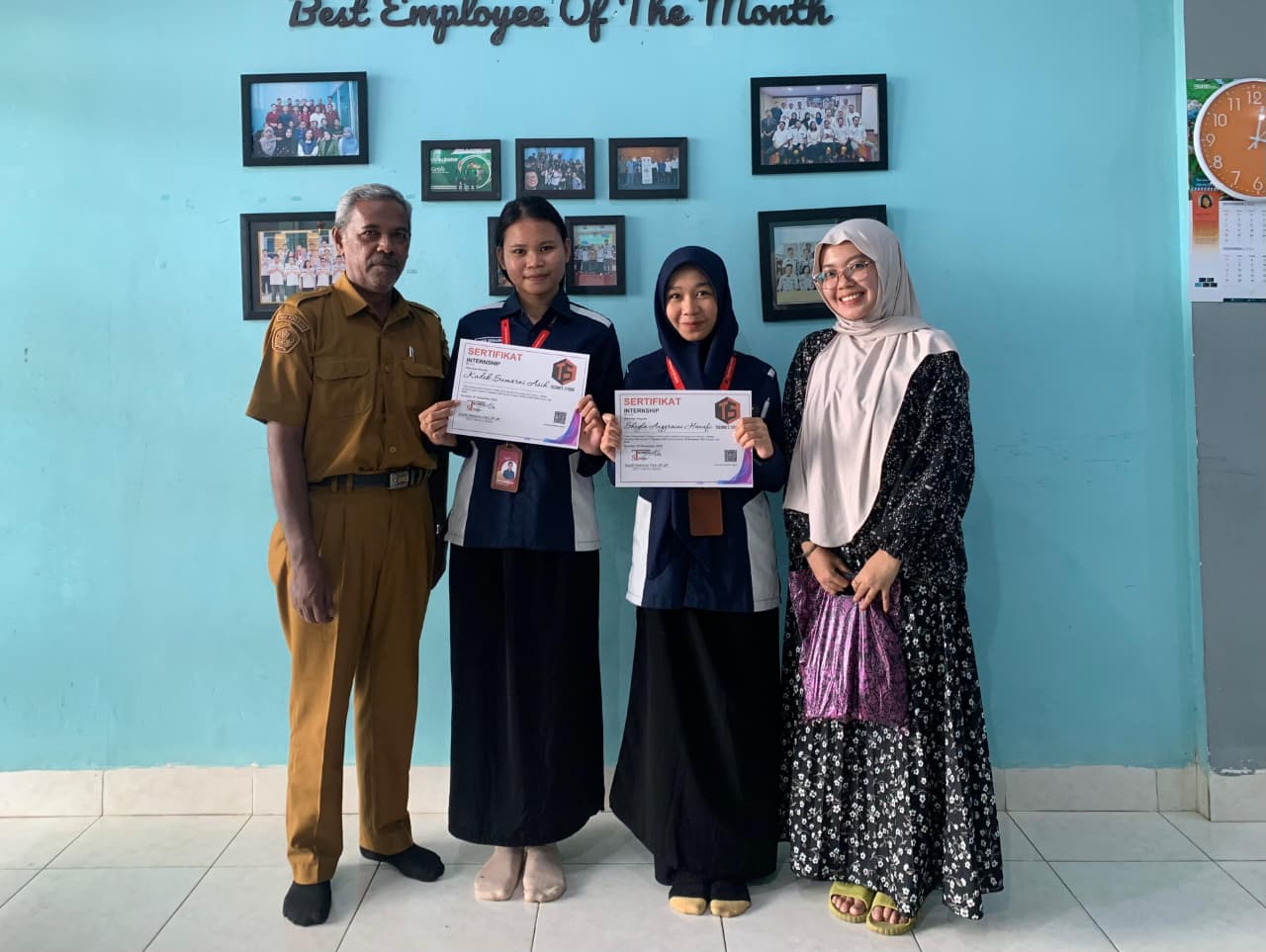 Techno's Studio Sukses Bimbing Siswa SMKN 5 Kendari Tuntaskan Program Praktik Kerja Industri